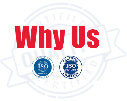 ISO CERTIFIED COMPANY